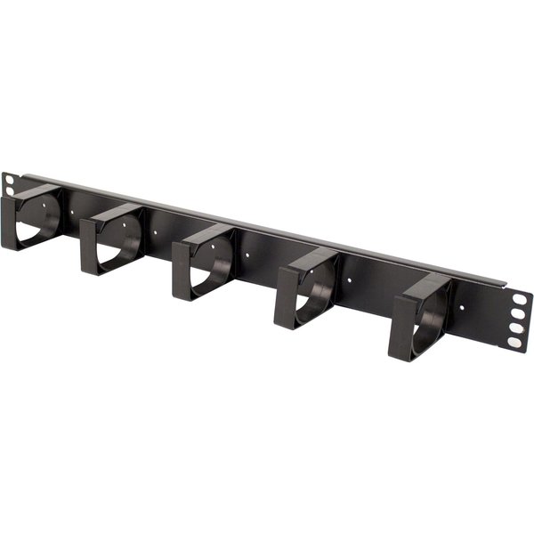 Rack Solutions 1U Horizontal Cable Management w/ Metal Rings 180-4409